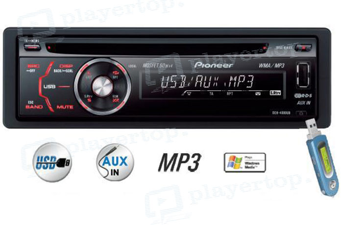 Poste radio voiture USB